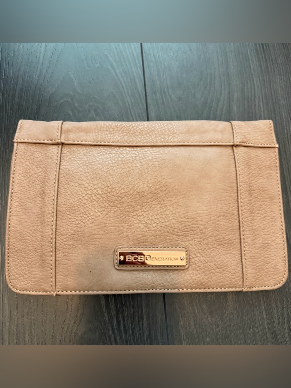 BCBGeneration - Brown/Camel Clutch